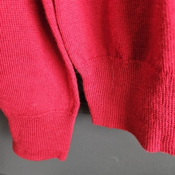 Polo Ralph Lauren 100% Merino Wool Pullover Sweater Sz Medium Christmas Party - Picture 3 of 8